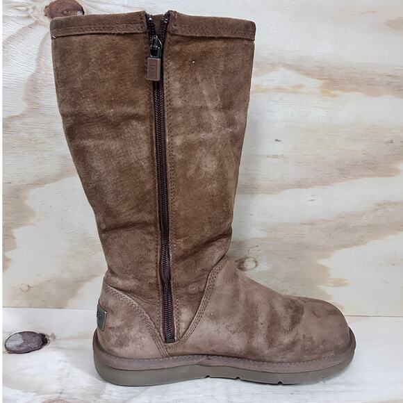 UGG Australia - Kenlys Tall - Winter Boots - Brown - Women's - 6 - S/N 1890 - Picture 5 of 8